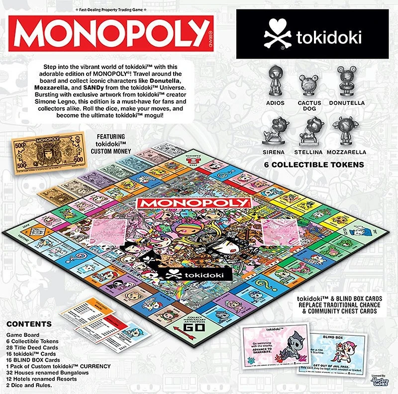 Tokidoki Monopoly 