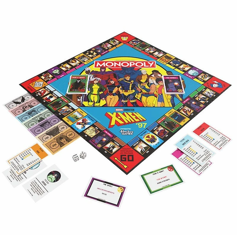 X-Men '97 Monopoly 