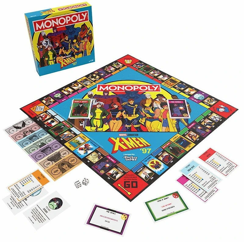 X-Men '97 Monopoly 