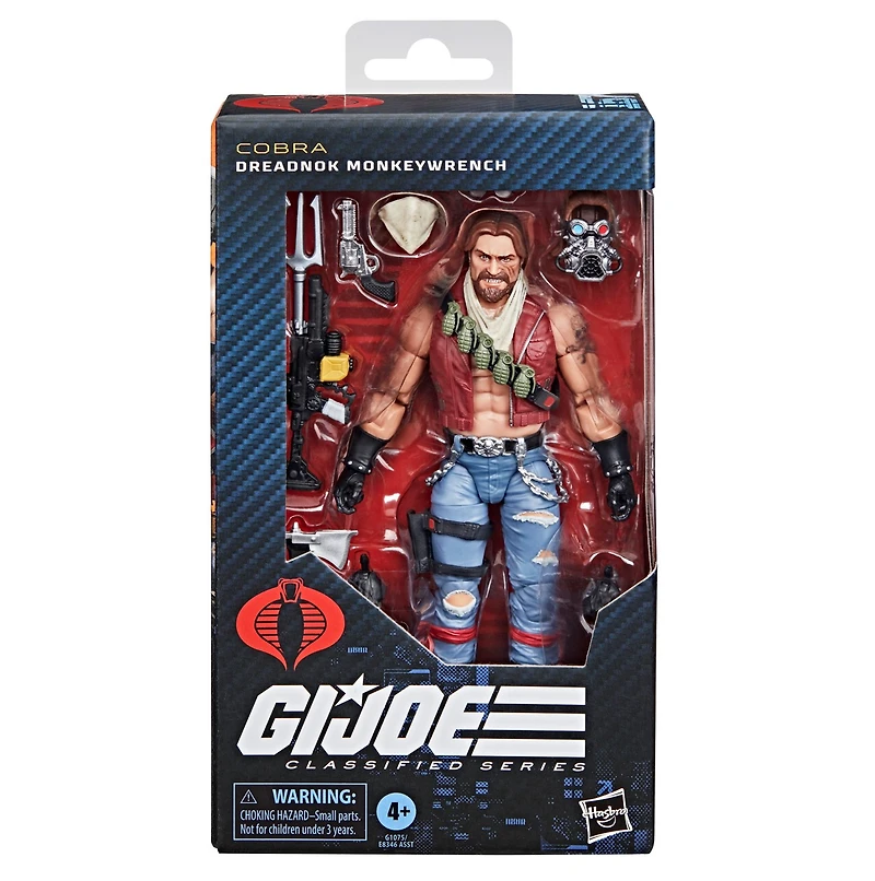 G.I. Joe Classified Series #167, Dreadnok Monkeywrench Action Figure 