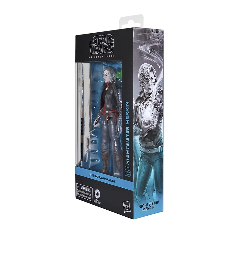 Star Wars The Black Series Nightsister Merrin, Star Wars Jedi: Survivor Collectible Action Figure 
