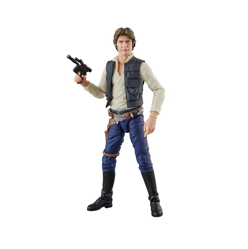 Star Wars The Black Series Han Solo, Star Wars: A New Hope Collectible Action Figure (6”) 