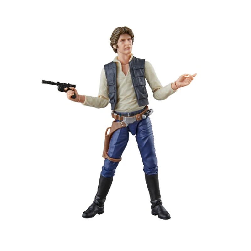 Star Wars The Black Series Han Solo, Star Wars: A New Hope Collectible Action Figure (6”) 