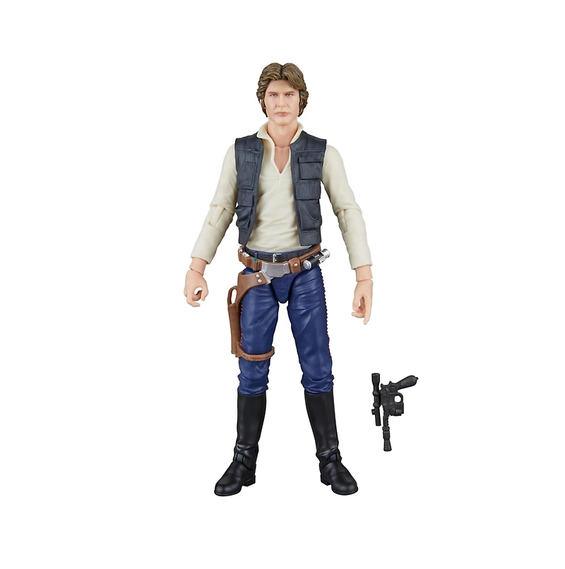 Star Wars The Black Series Han Solo, Star Wars: A New Hope Collectible Action Figure (6”) 