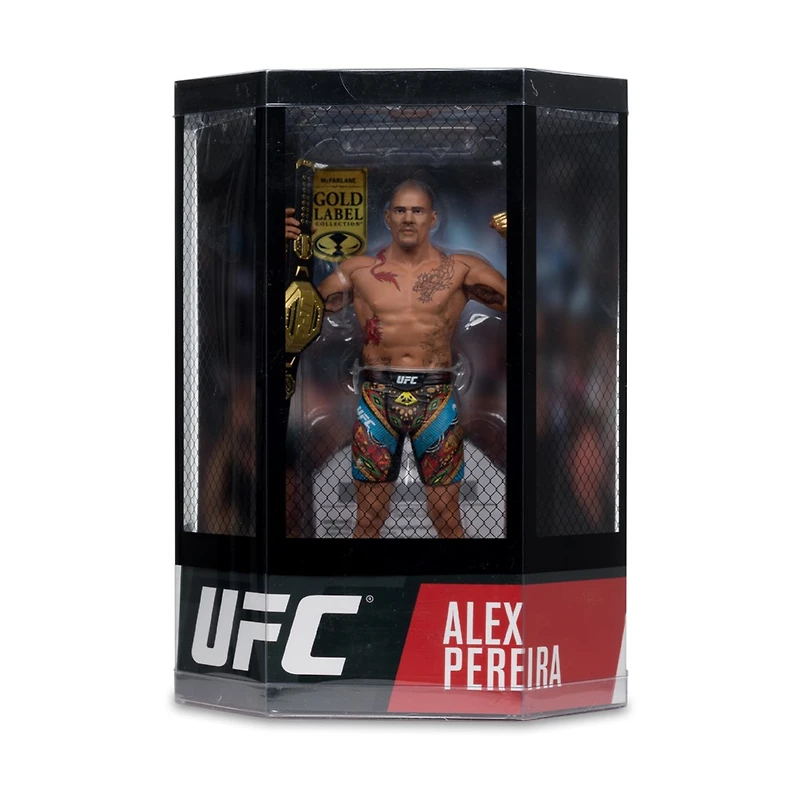 UFC Alex Pereira 7-Inch Posed Figure Gold Label McFarlane's SportsPicks 
