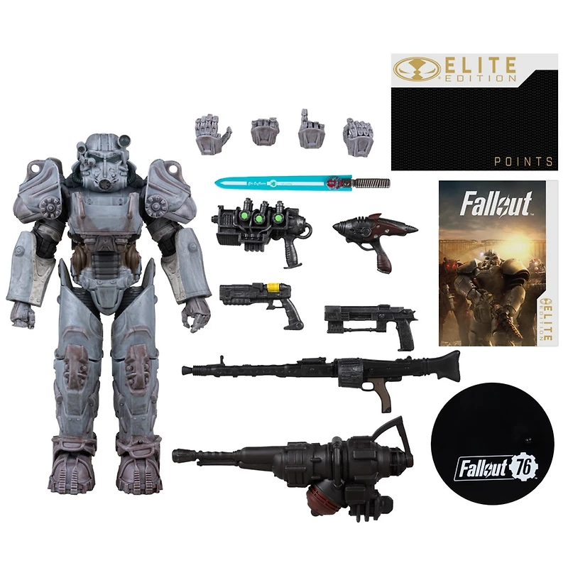 Fallout 76 T-60 7-Inch Deluxe Action Figure McFarlane Elite Edition #3 