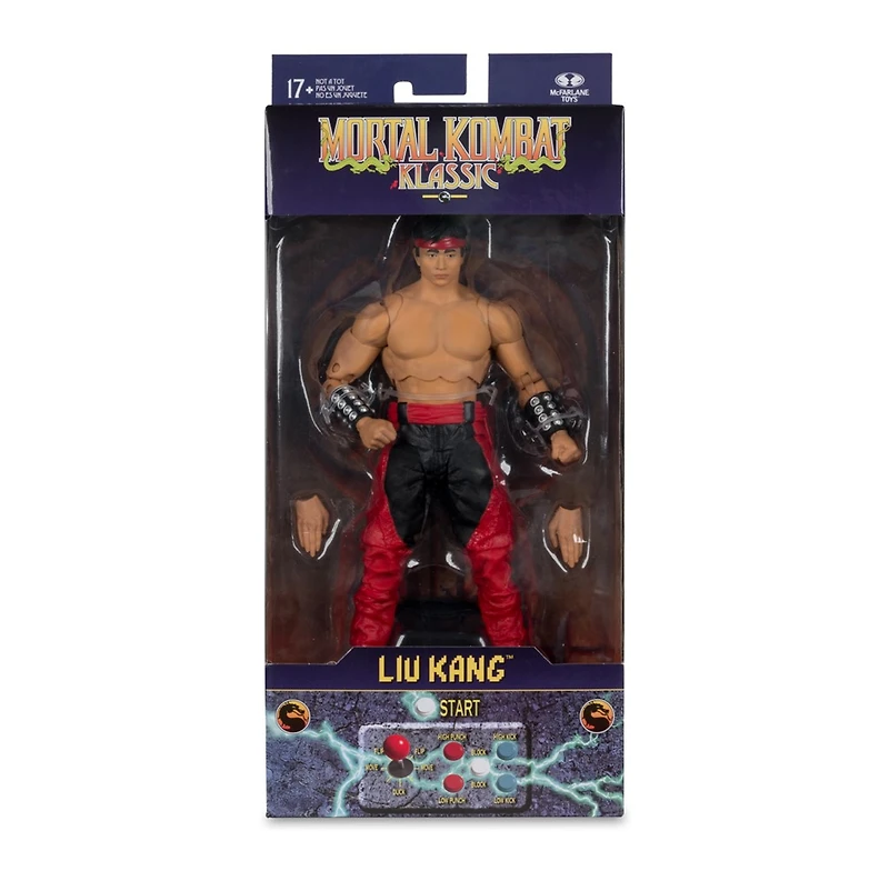 Mortal Kombat Klassic Liu Kang 7-Inch Action Figure 