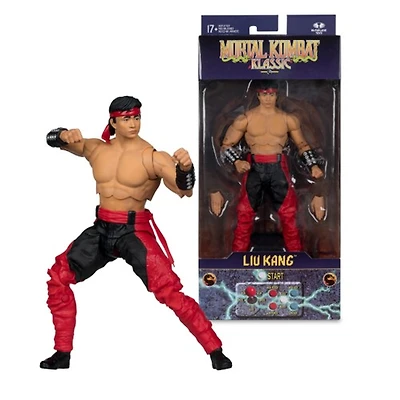 Mortal Kombat Klassic Liu Kang 7-Inch Action Figure 