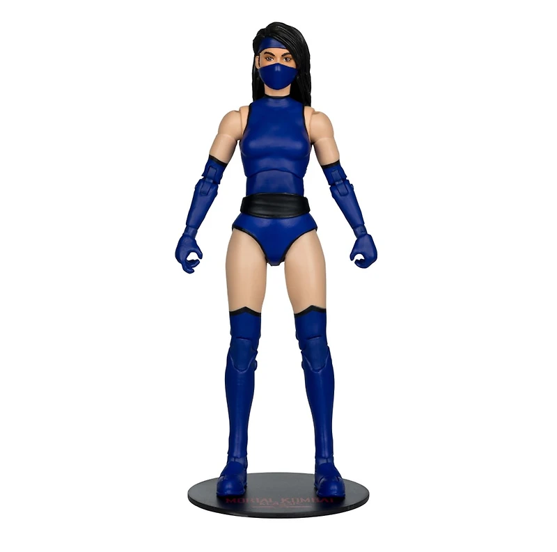 Mortal Kombat Klassics Kitana 7-Inch Action Figure Red Platinum Edition 