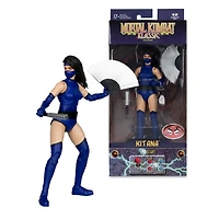 Mortal Kombat Klassics Kitana 7-Inch Action Figure Red Platinum Edition 