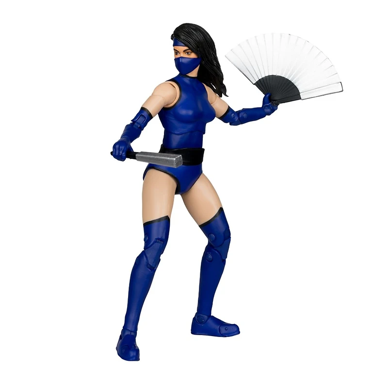 Mortal Kombat Klassics Kitana 7-Inch Action Figure Red Platinum Edition 
