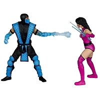 Mortal Kombat Klassics Sub-Zero vs Mileena 7-Inch Action Figure Deluxe 2-Pack 