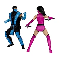 Mortal Kombat Klassics Sub-Zero vs Mileena 7-Inch Action Figure Deluxe 2-Pack 