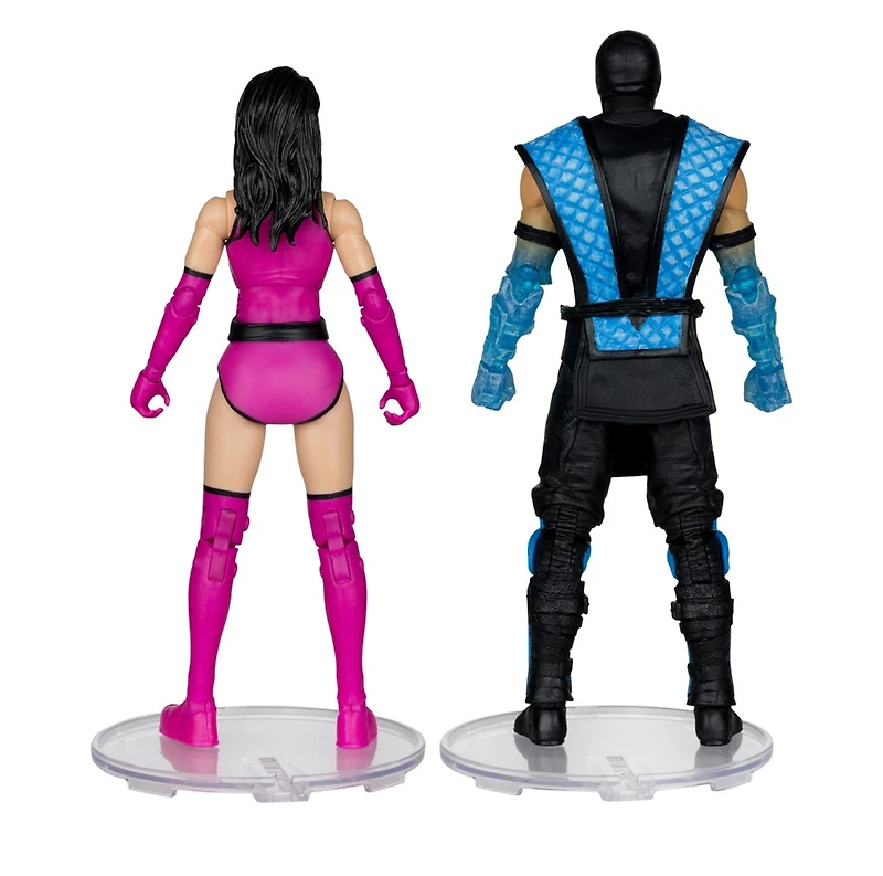 Mortal Kombat Klassics Sub-Zero vs Mileena 7-Inch Action Figure Deluxe 2-Pack 