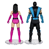 Mortal Kombat Klassics Sub-Zero vs Mileena 7-Inch Action Figure Deluxe 2-Pack 