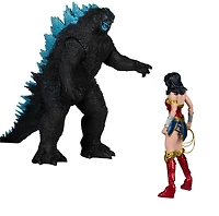 DC Multiverse Wonder Woman vs. Godzilla (Justice League vs. Godzilla vs. Kong) 2 Pack 