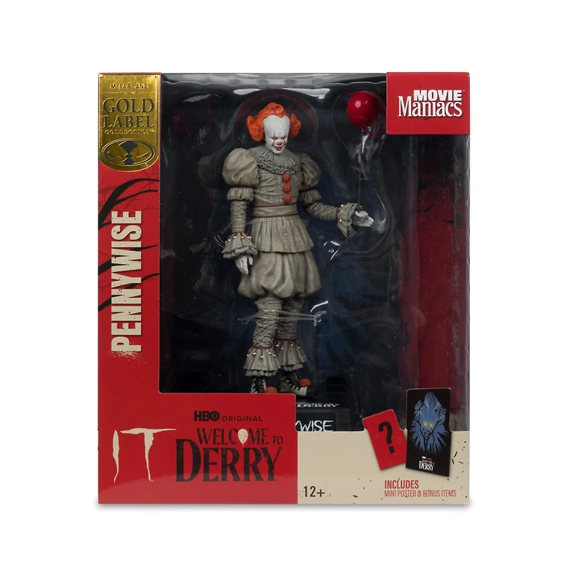 Pennywise (Welcome to Derry) 6-Inch Posed Figure 