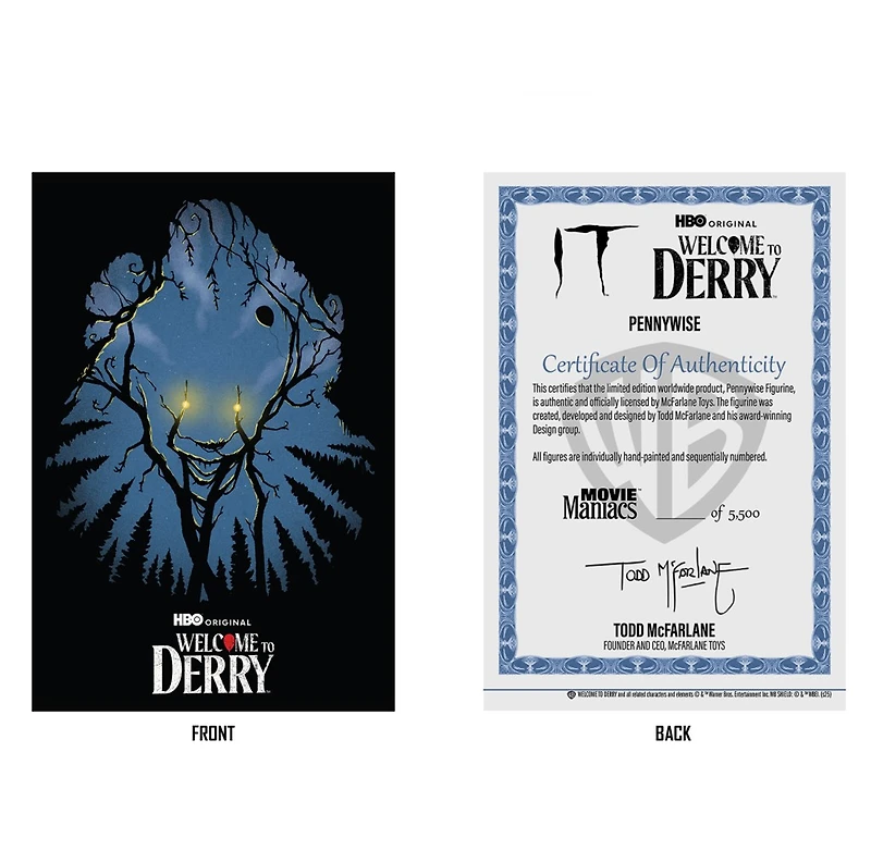 Pennywise (Welcome to Derry) 6-Inch Posed Figure 