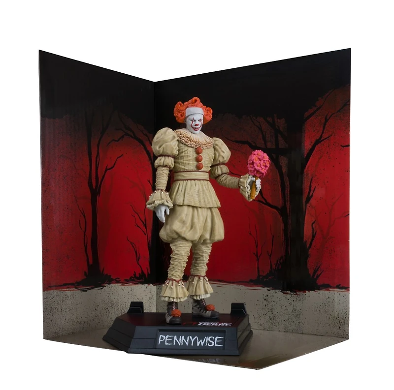 Pennywise (Welcome to Derry) (Flashback) 6-Inch Posed Figure 