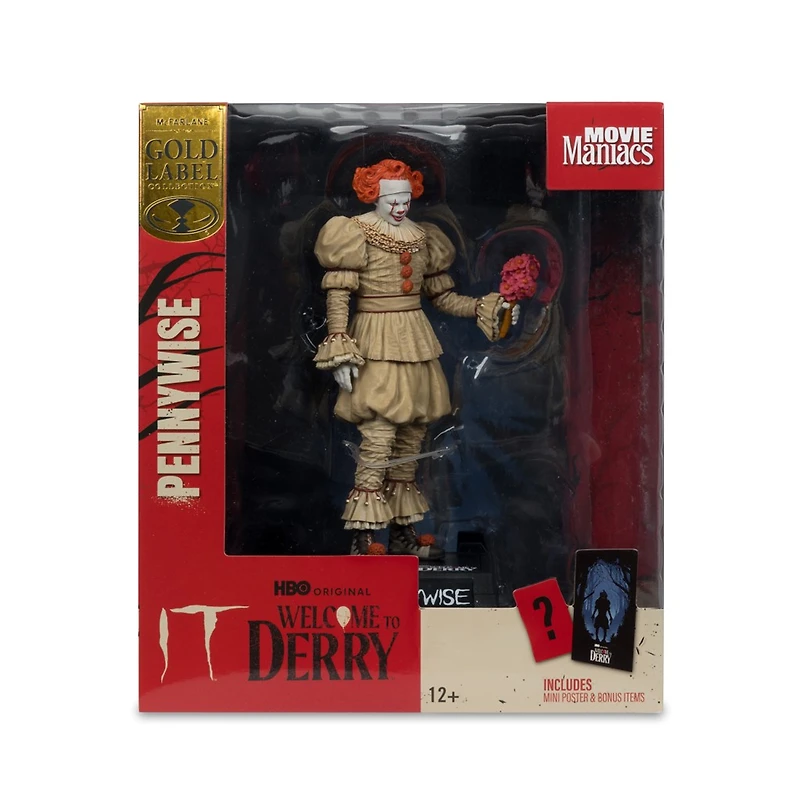 Pennywise (Welcome to Derry) (Flashback) 6-Inch Posed Figure 