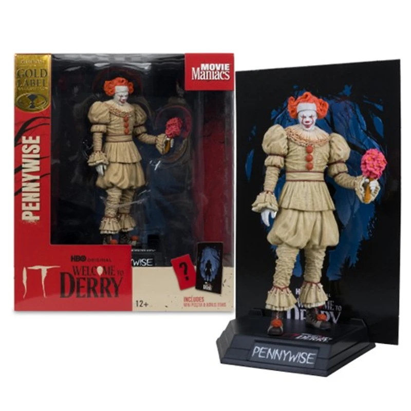 Pennywise (Welcome to Derry) (Flashback) 6-Inch Posed Figure 