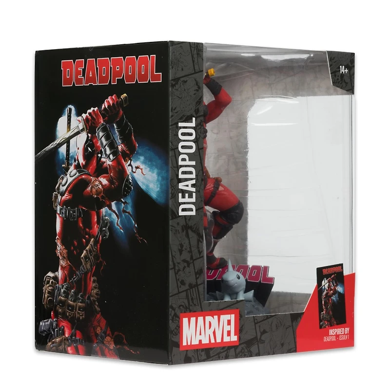 Marvel Deadpool 1:10th Scale Collectible with Scene (Deadpool #1) 