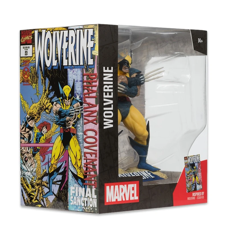 Marvel Wolverine 1:10th Scale Collectible with Scene (Wolverine #85) 