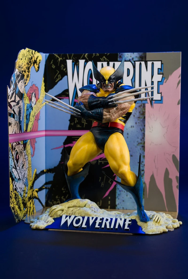 Marvel Wolverine 1:10th Scale Collectible with Scene (Wolverine #85) 
