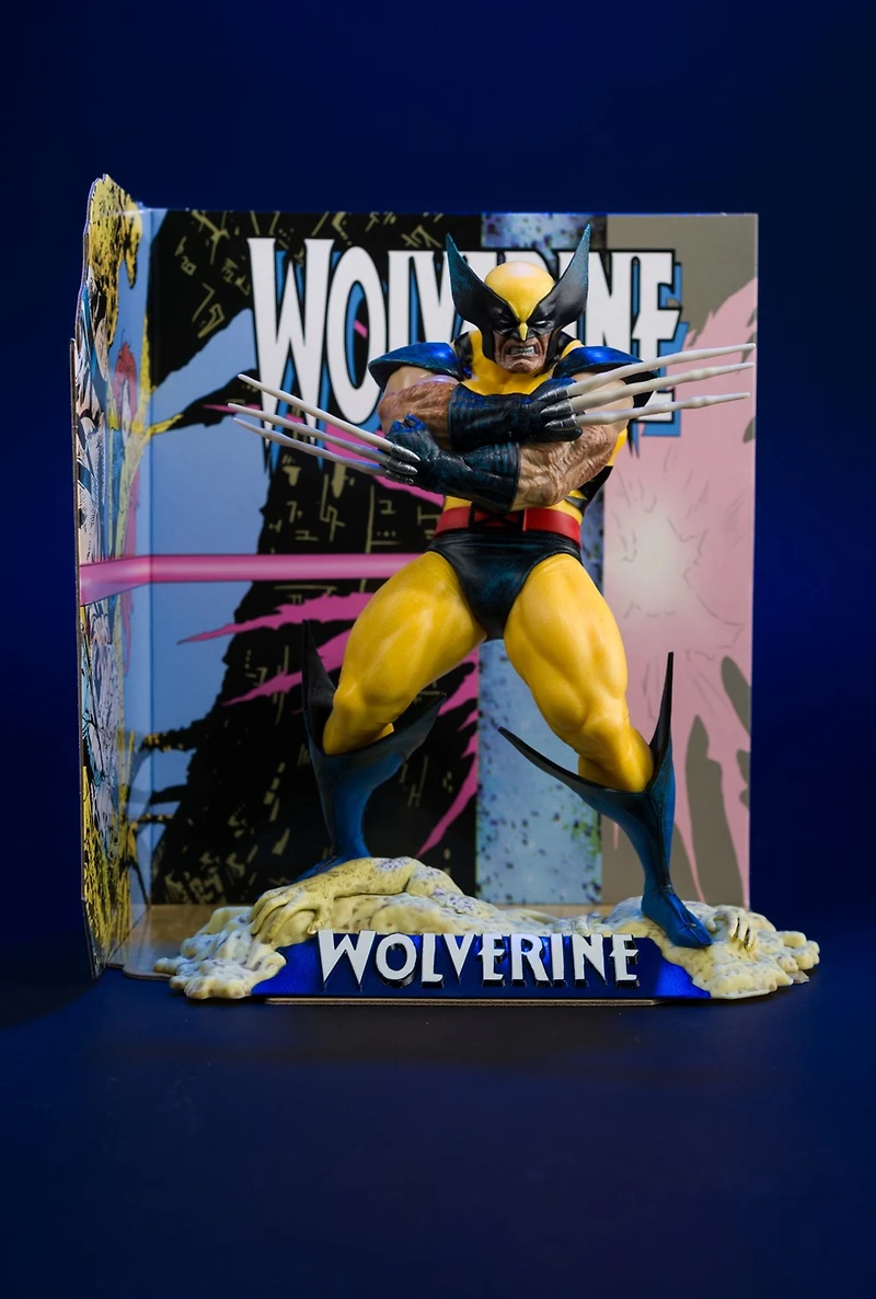 Marvel Wolverine 1:10th Scale Collectible with Scene (Wolverine #85) 