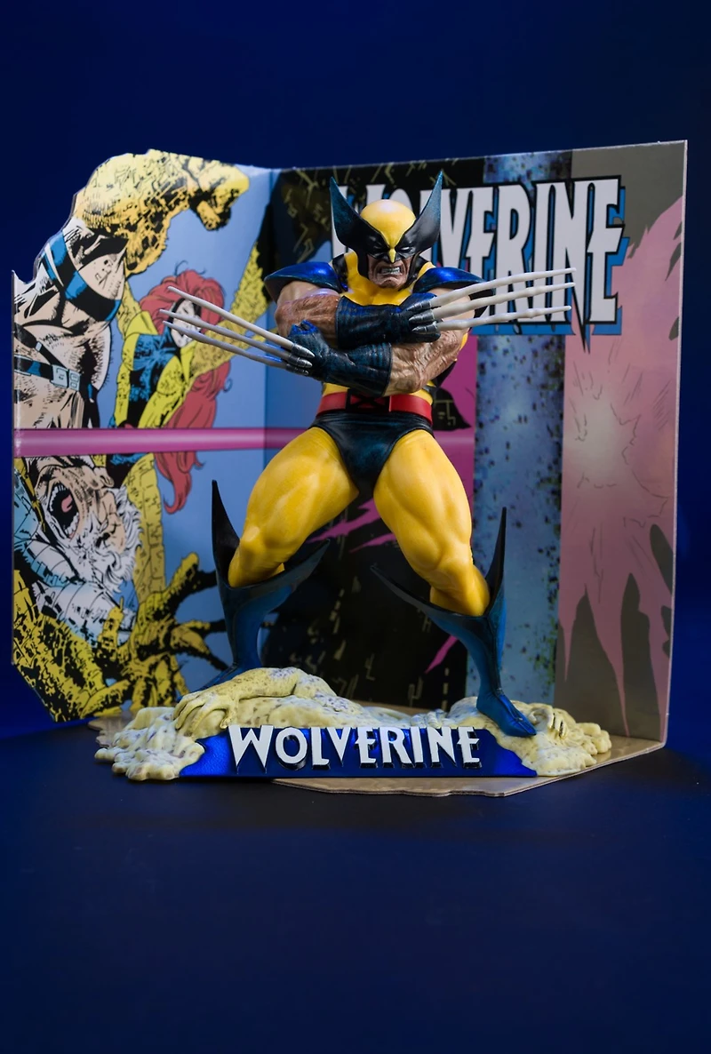 Marvel Wolverine 1:10th Scale Collectible with Scene (Wolverine #85) 