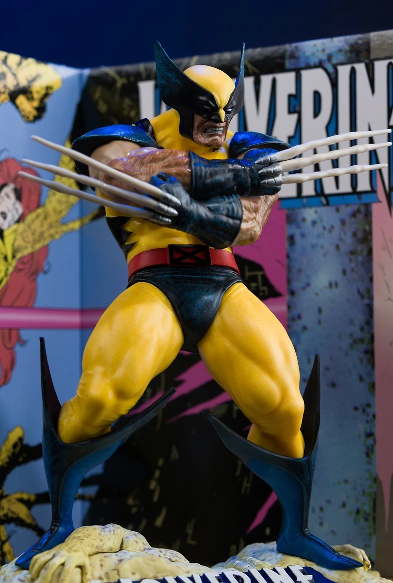 Marvel Wolverine 1:10th Scale Collectible with Scene (Wolverine #85) 
