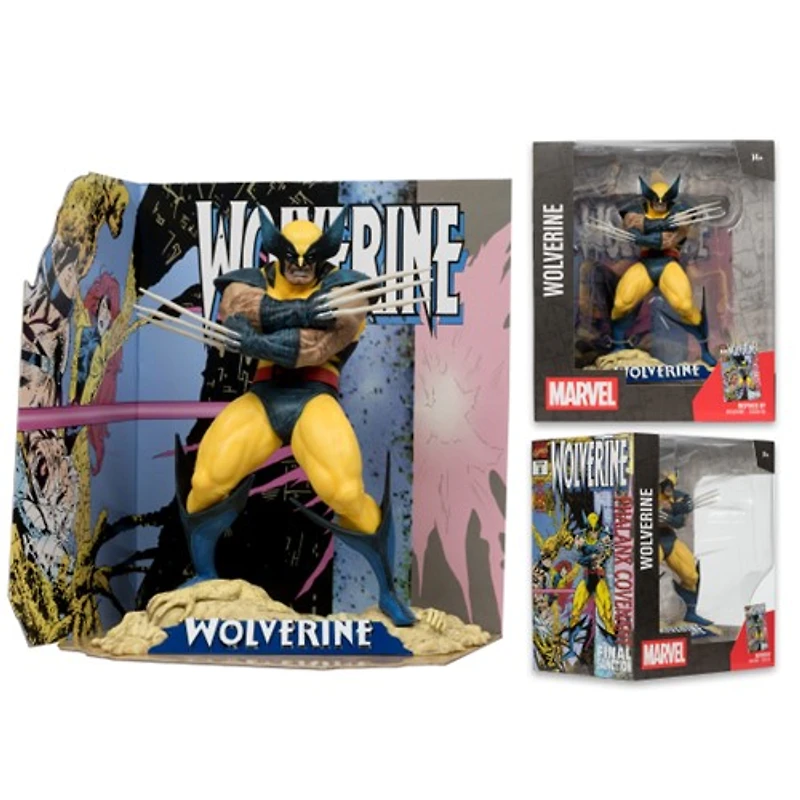 Marvel Wolverine 1:10th Scale Collectible with Scene (Wolverine #85) 