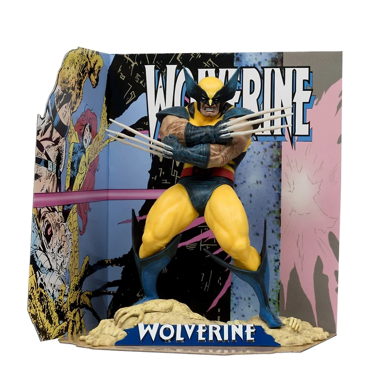 Marvel Wolverine 1:10th Scale Collectible with Scene (Wolverine #85) 