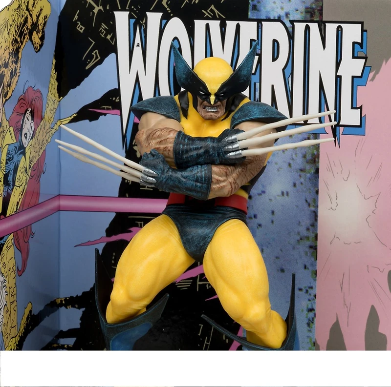 Marvel Wolverine 1:10th Scale Collectible with Scene (Wolverine #85) 