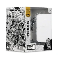 Marvel Spider-Man (Line Art) 1:10th Scale Collectible with Scene (Spider-Man #6) Gold Label 