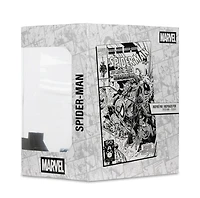 Marvel Spider-Man (Line Art) 1:10th Scale Collectible with Scene (Spider-Man #6) Gold Label 