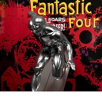 Marvel Silver Surfer 1:6th Scale Collectible with Scene (Fantastic Four #72) 