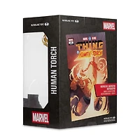 Marvel Human Torch 1:6th Scale Collectible with Scene (Marvel 2-in-One #10) 