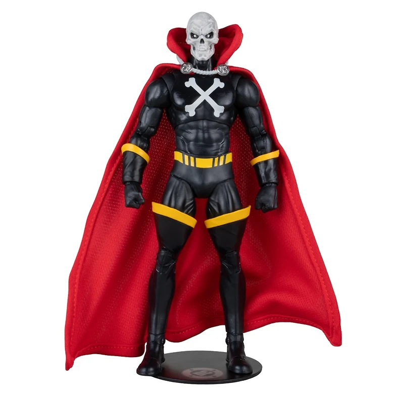 DC Direct Mr. Bones (Infinity Inc #16) 7-Inch Action Figure with Lithograph Gold Label 