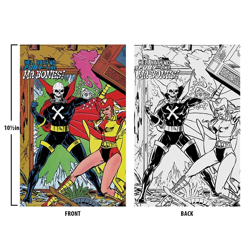 DC Direct Mr. Bones (Infinity Inc #16) 7-Inch Action Figure with Lithograph Gold Label 