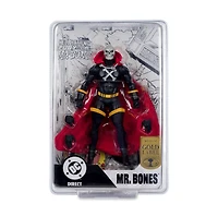 DC Direct Mr. Bones (Infinity Inc #16) 7-Inch Action Figure with Lithograph Gold Label 
