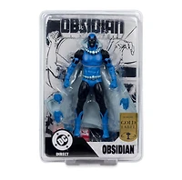 DC Direct Obsidian (Infinity Inc #16) 7-Inch Action Figure with Lithograph Gold Label 