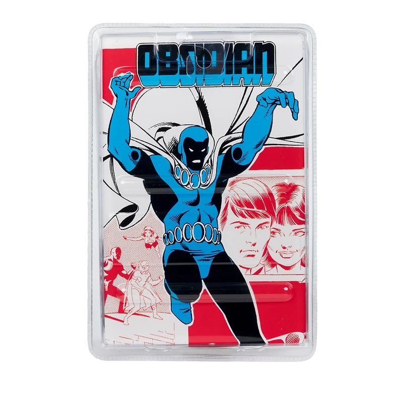 DC Direct Obsidian (Infinity Inc #16) 7-Inch Action Figure with Lithograph Gold Label 