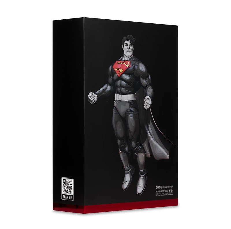 DC Multiverse Superman (The Dark Knight Returns) Black & White Accent Edition Gold Label 7-Inch Action Figure