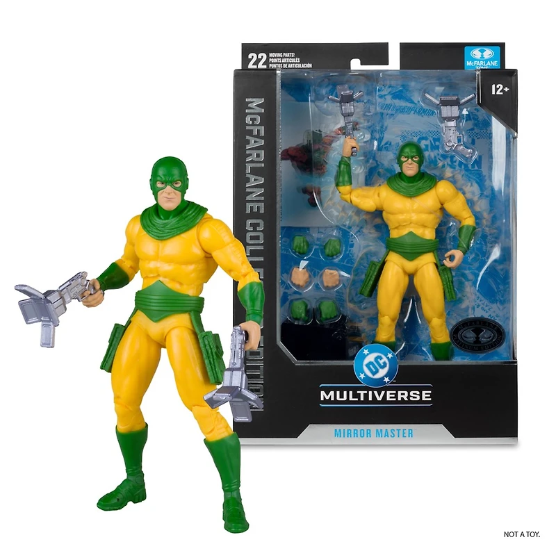DC Multiverse Mirror Master (The Flash) 7-Inch Action Figure McFarlane Collector Edition #44 