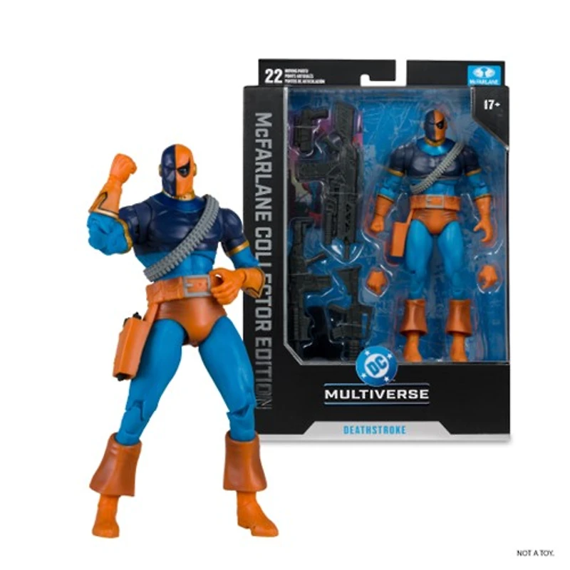 DC Multiverse Deathstroke (Deathstroke The Terminator) 7-Inch Action Figure  McFarlane Collector Edition