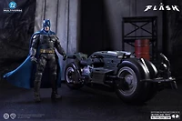 DC Multiverse Batman & Batcycle (The Flash) 7-Inch Action Figure and Vehicle 2 Pack 