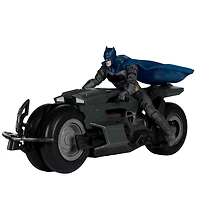 DC Multiverse Batman & Batcycle (The Flash) 7-Inch Action Figure and Vehicle 2 Pack 