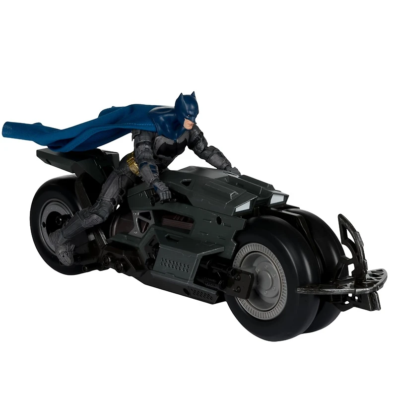 DC Multiverse Batman & Batcycle (The Flash) 7-Inch Action Figure and Vehicle 2 Pack 