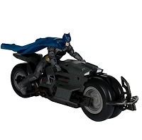 DC Multiverse Batman & Batcycle (The Flash) 7-Inch Action Figure and Vehicle 2 Pack 